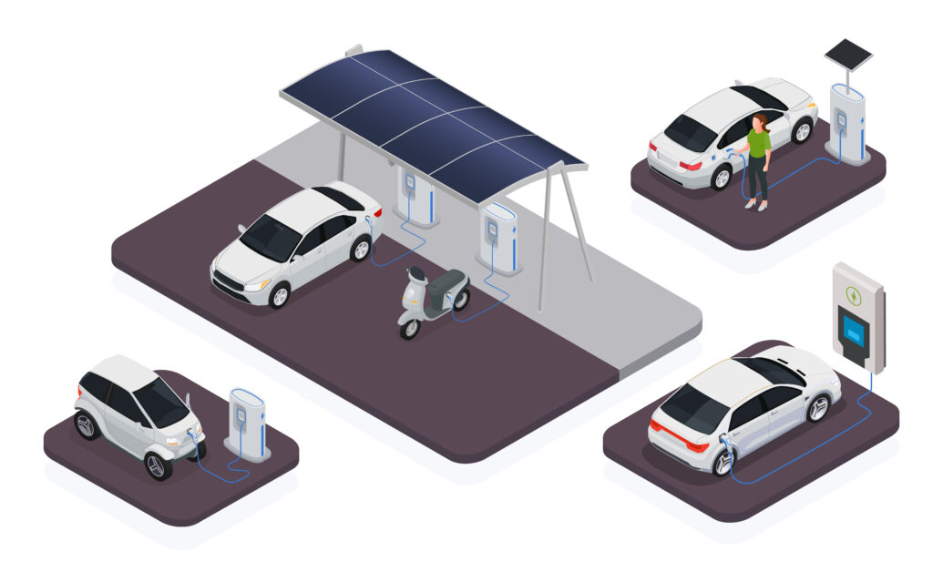 Electromobile Station Set